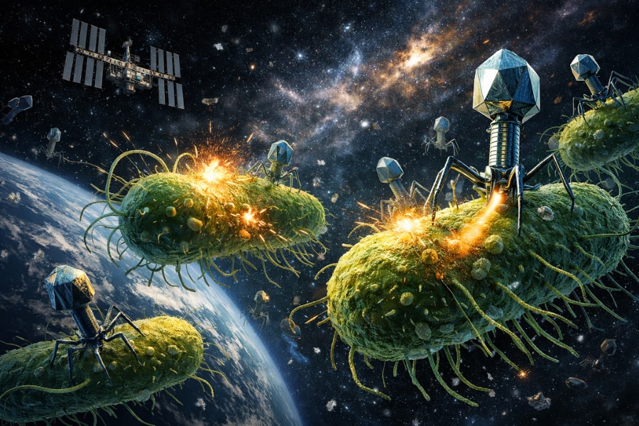 「大腸菌vsウイルス」を宇宙空間で実験した結果…