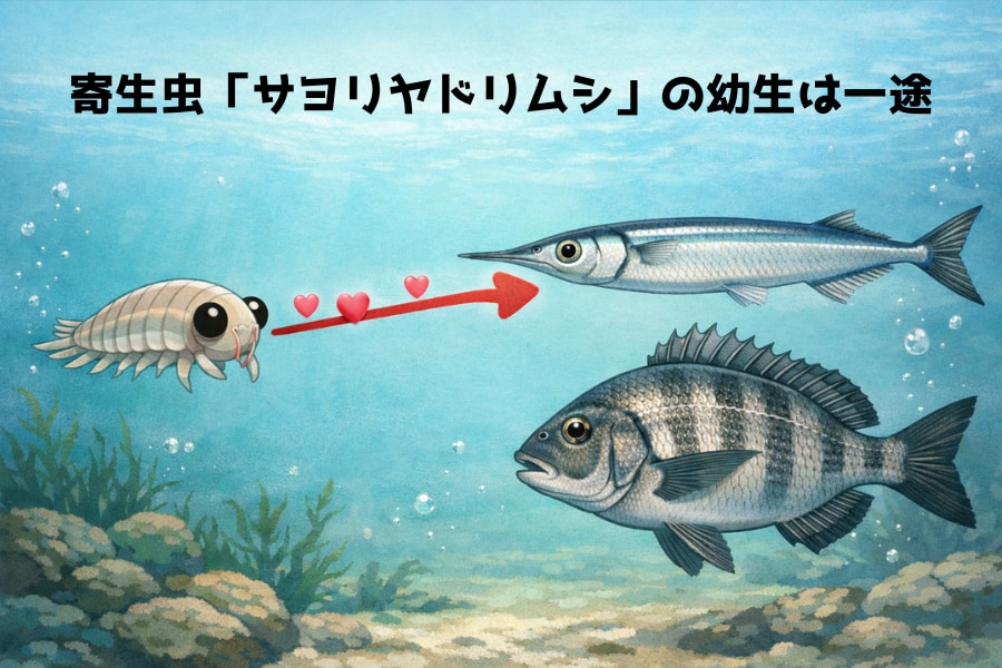 寄生虫は一途だった！「本命の魚」をあえて選んでいると判明