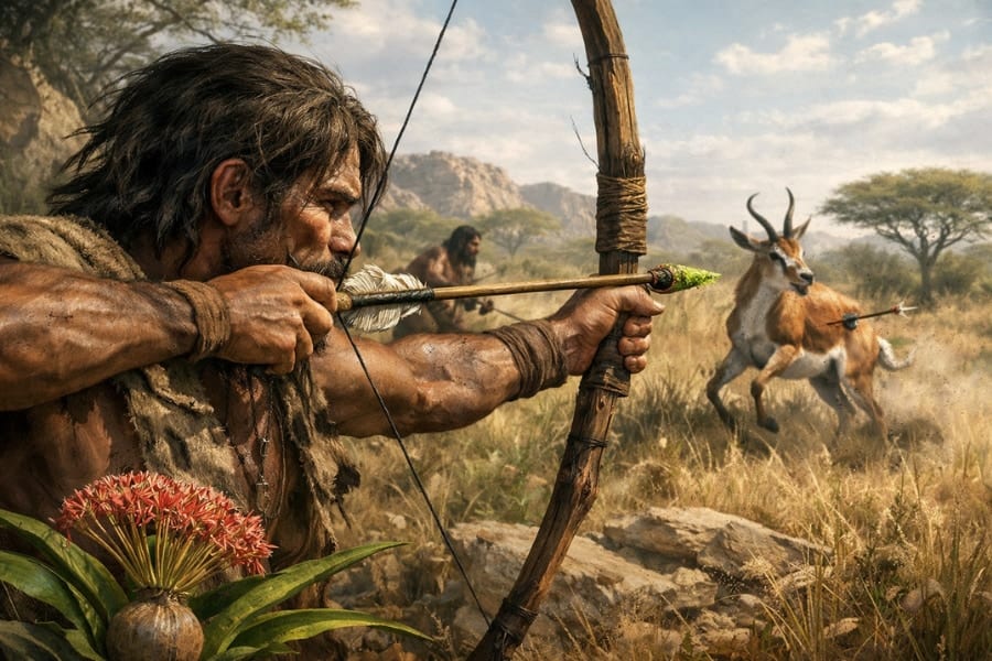 6万年前の「世界最古の毒矢」を発見