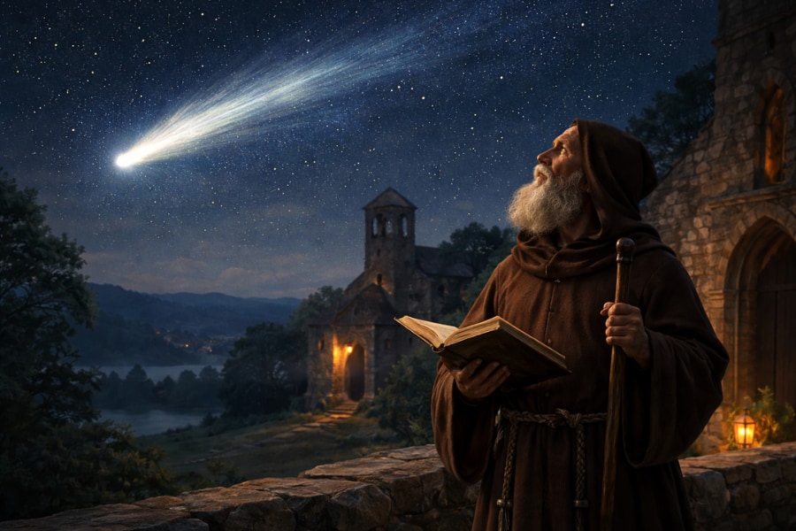 「ハレー彗星の周期性」を初めて見つけた人物、実はハレーじゃなかった？