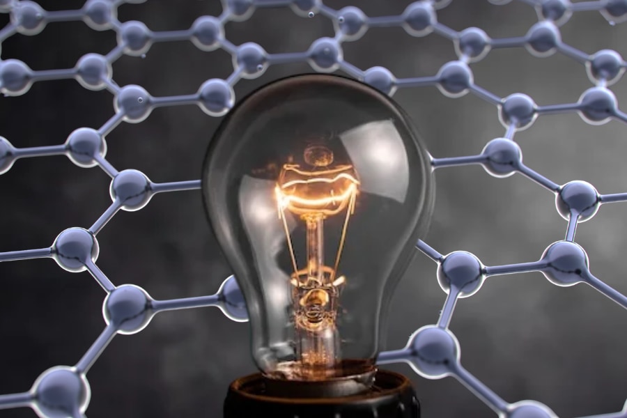 エジソンの「竹を使った電球」からグラフェンが生成できることが示された
