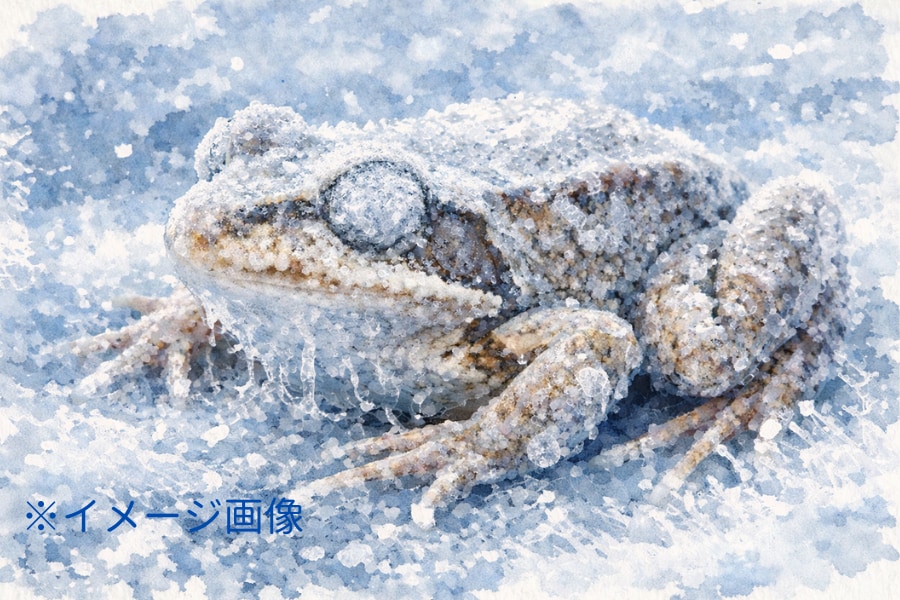 ”凍結カエル”は心臓が数カ月止まるが復活する―心臓移植技術に役立つかも