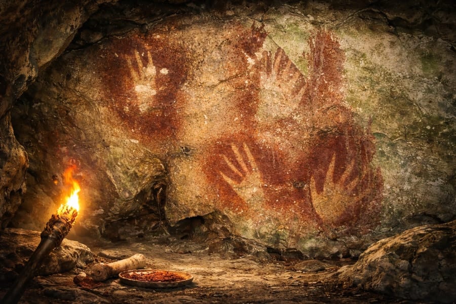 インドネシアの洞窟で「世界最古級の岩絵」を発見、約6万8000年前