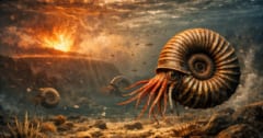 アンモナイトは「巨大隕石の衝突」を生き延びていた可能性の画像 1/1