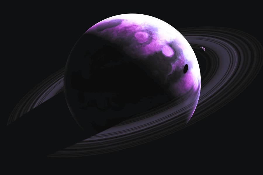 宇宙を単独で旅する土星サイズの浮遊惑星を発見――距離と質量の初測定にも成功