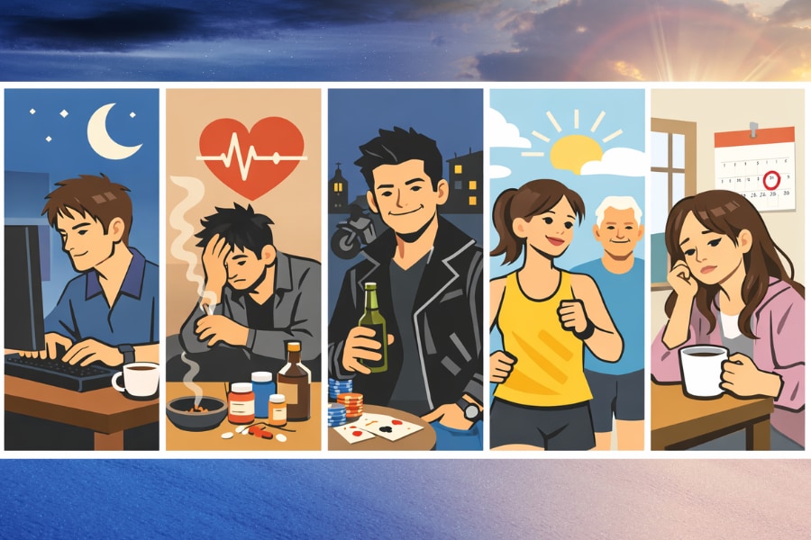 「朝型・夜型」は5つのサブタイプに分けられる