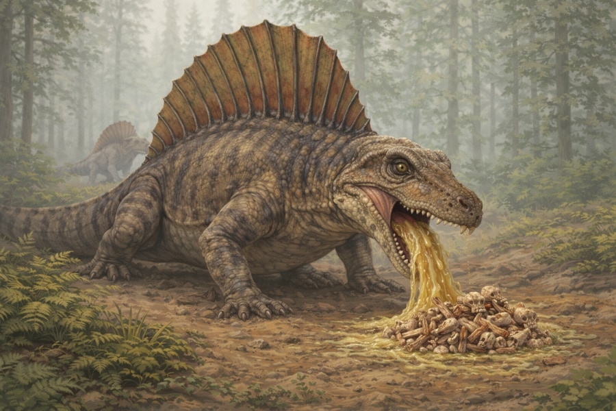 世界最古級の「リバース」の化石を発見、約2億9000万年前