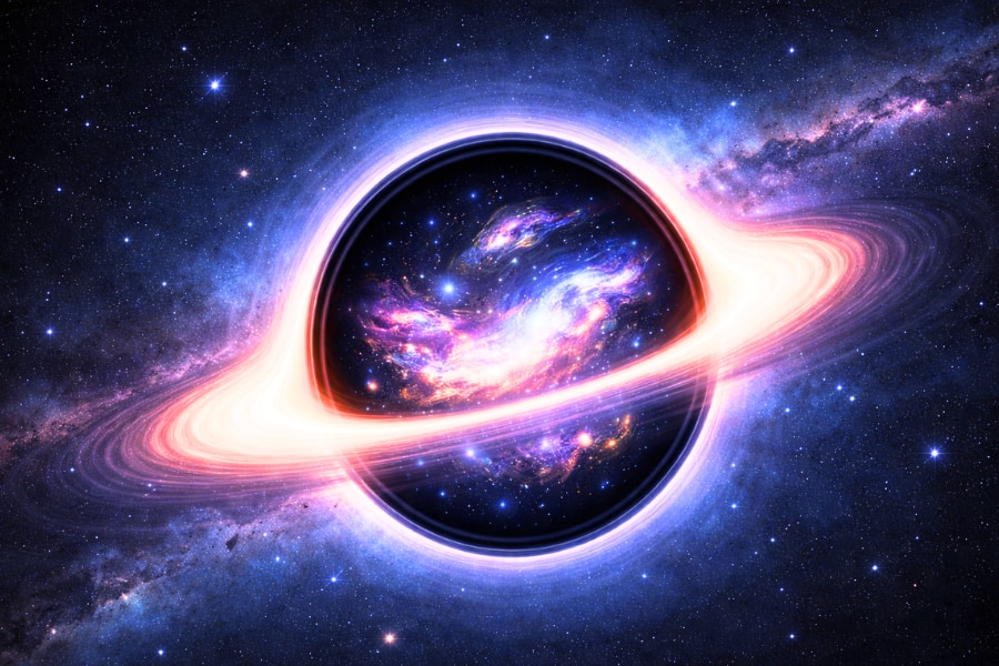 原始ブラックホールの内部には「別宇宙」が存在するとする新理論が発表 (2/3)