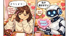 バレンタインで「AIに頼る」と後悔する理由の画像 1/1