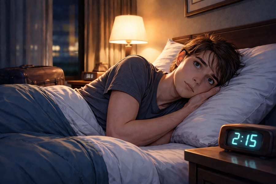 環境が変わると「眠れなくなる」脳のしくみを解明