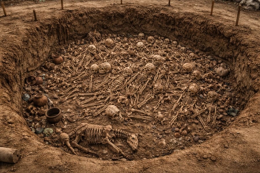 2800年前の大量虐殺をセルビアで発見、7割以上が「女性と子供」