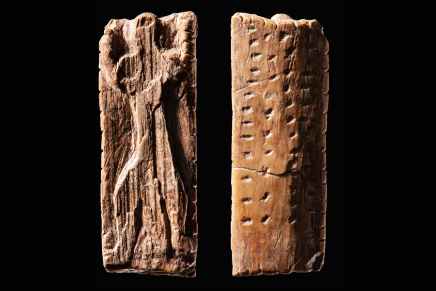 4万年前のマンモス象牙に最古の文字と同レベルの情報が詰まっていた