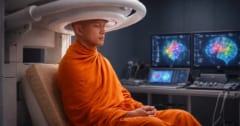 瞑想の達人である「僧侶の脳波」を測った結果、驚きの実態が判明の画像 1/1