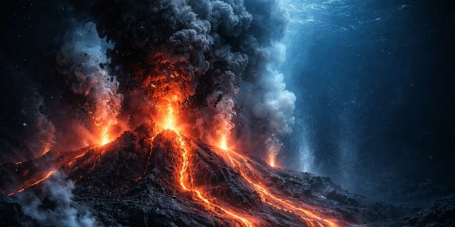 原因不明の絶滅事件の多くは海底火山噴火のせいかもしれない