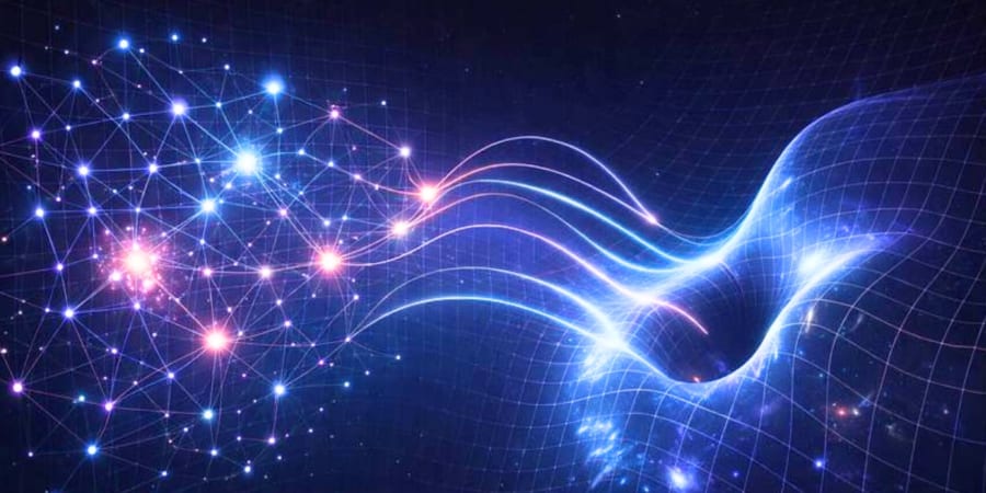 量子もつれと時空の形状は関連している