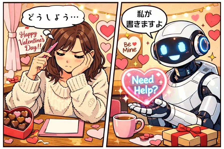 バレンタインで「AIに頼る」と後悔する理由