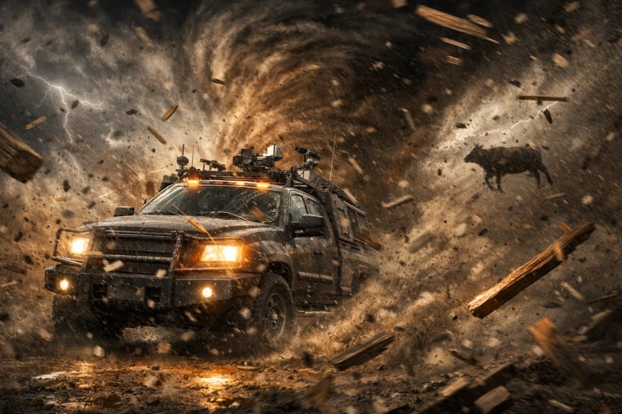 「竜巻に閉じ込められた」科学者が語る恐怖体験とは？