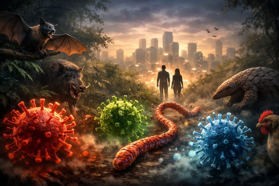 動物由来のウイルスは「特別な変異なし」でヒトに感染できると判明