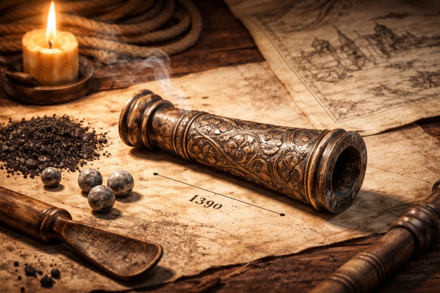 ヨーロッパ最古の「ハンドガン」を発見か、1390年頃