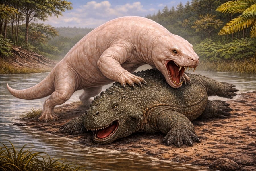 【恐竜以前の覇者】2億6千万年前の南アにいた「新種プレデター」を発見