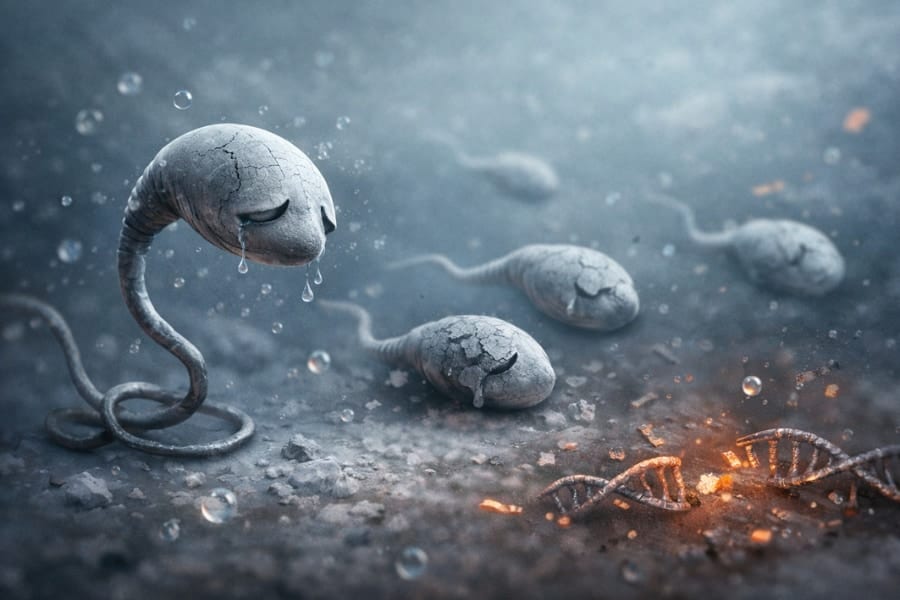 「精子は溜め込むほど劣化する」英オックスフォード大が発見