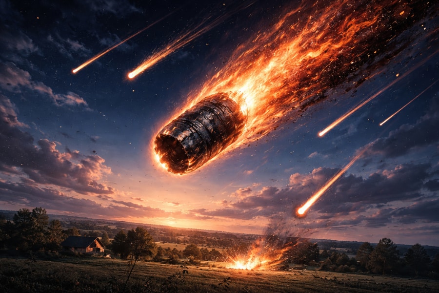 【人類でただ一人】宇宙から落下した「スペースデブリ」が直撃した女性