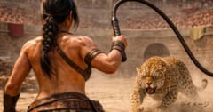 ローマ闘技場の「女性」猛獣戦士の”初の姿”が報告されるの画像 1/1