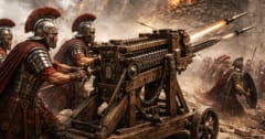 古代ローマ時代の機関銃「ポリボロス」の物的証拠をついに発見した可能性の画像 1/3