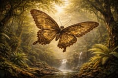 【世界初】3400万年前の「エンペラーバタフライ」の貴重な化石を発見の画像 2/2