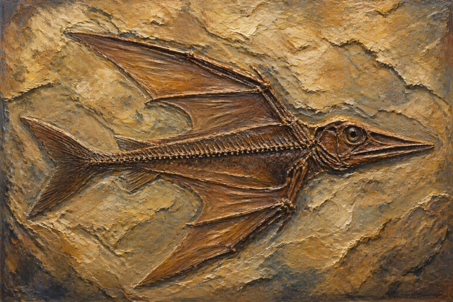 新種の翼竜とされた化石ーー実は「太古の魚」だったと発覚