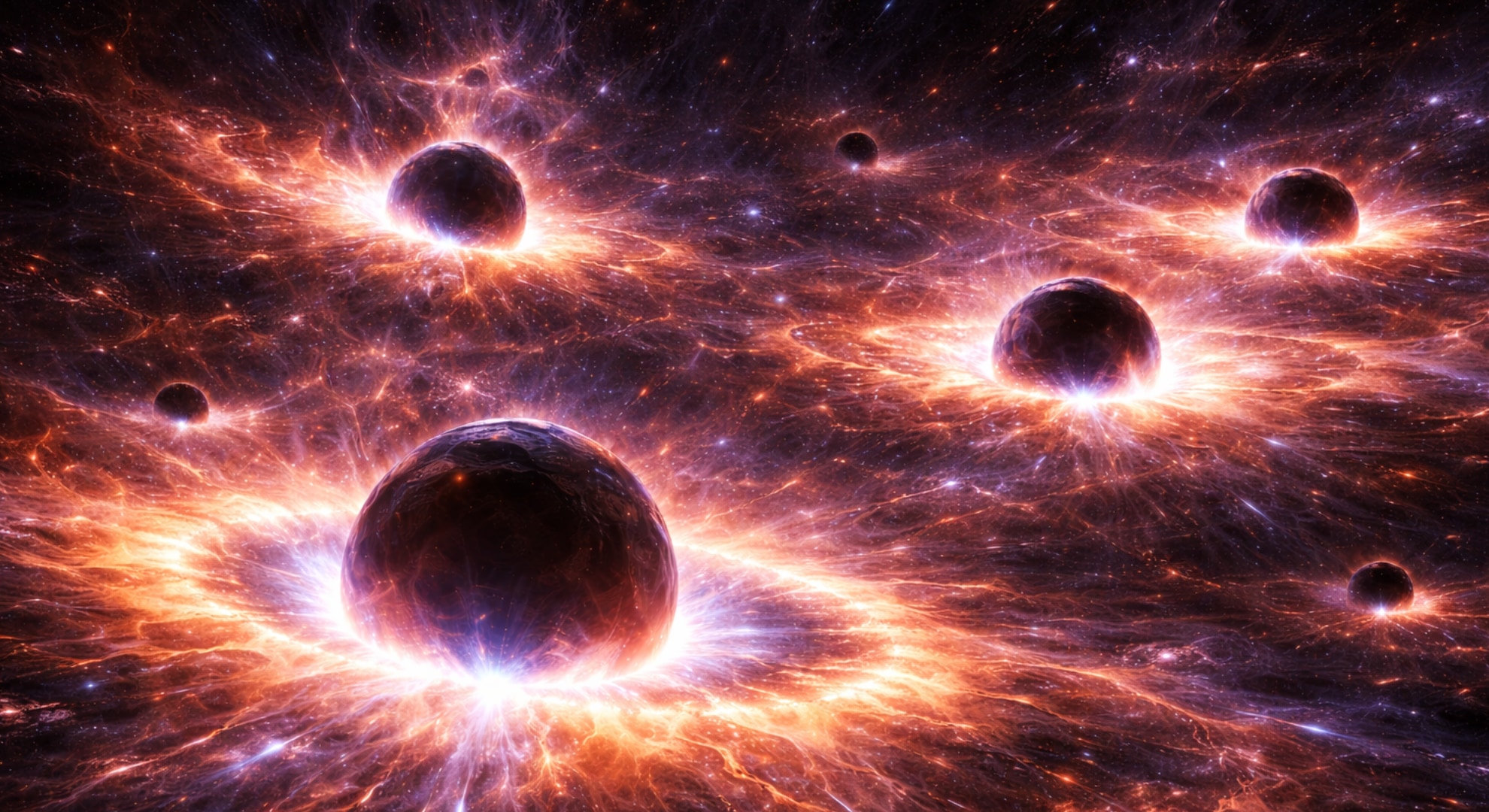 宇宙のはじまりにいた小さくて激しいブラックホール