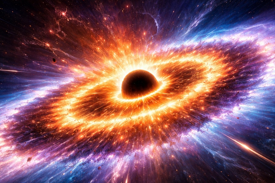 原始ブラックホールの爆発が「物質が反物質に勝った」理由かもしれない