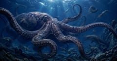 1億年前の海にクラーケン級の「巨大タコ」が実在していたの画像 1/1