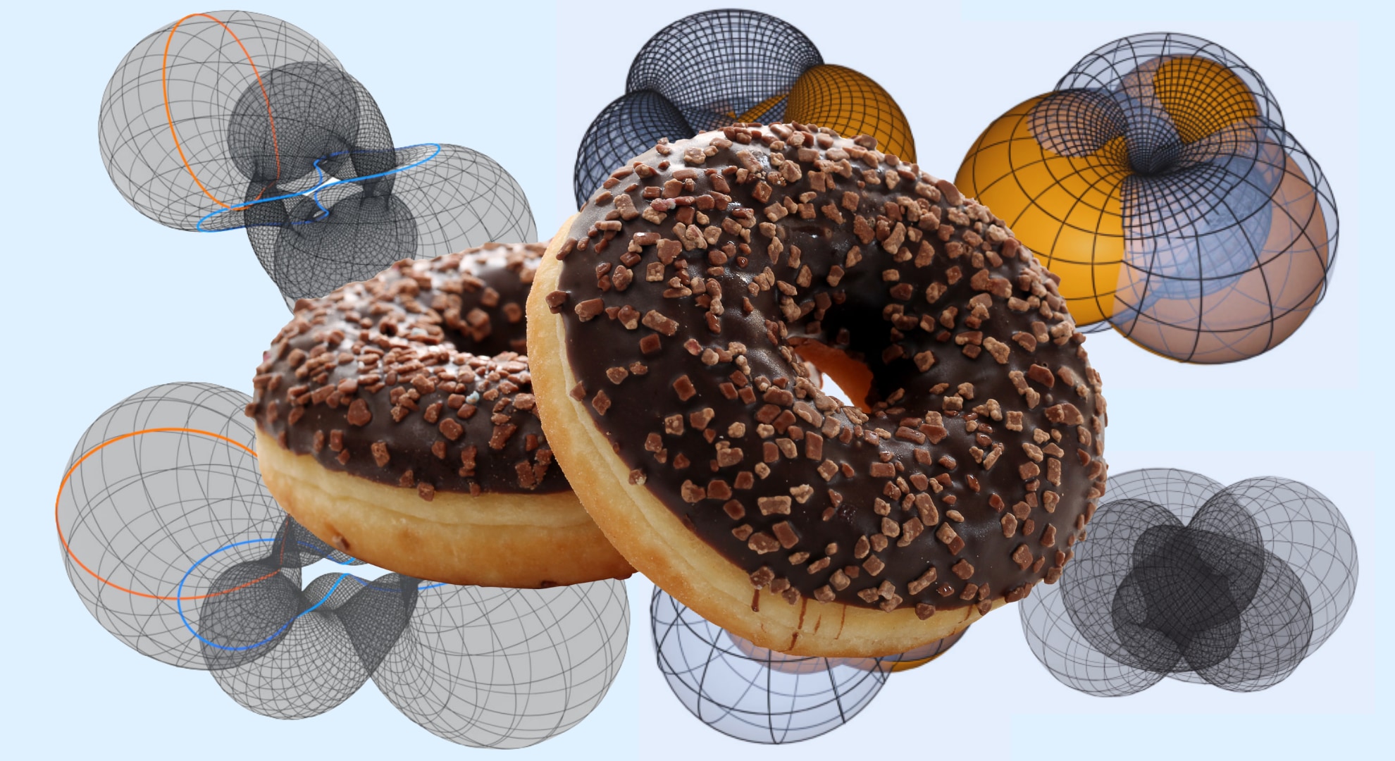 158年信じられてきた幾何学のルール、ドーナツ2つで覆される――「部分を測っても全体は決まらない」