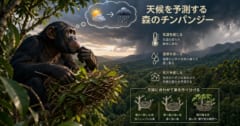 チンパンジーは「天気を予測」していたーー天候に応じて「寝床の作り」を変える傾向の画像 1/2
