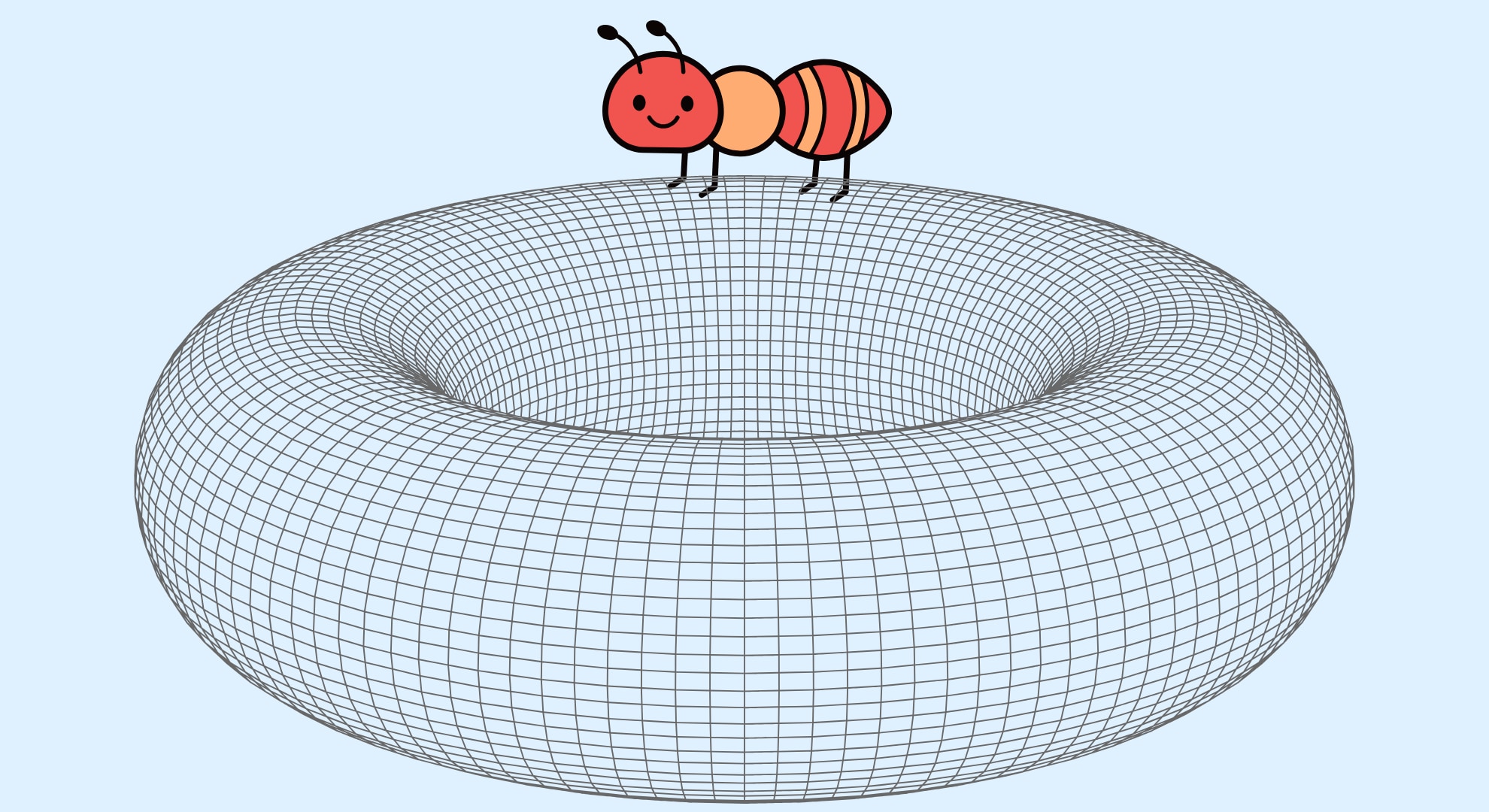アリは自分が乗っている形を知ることができるのか