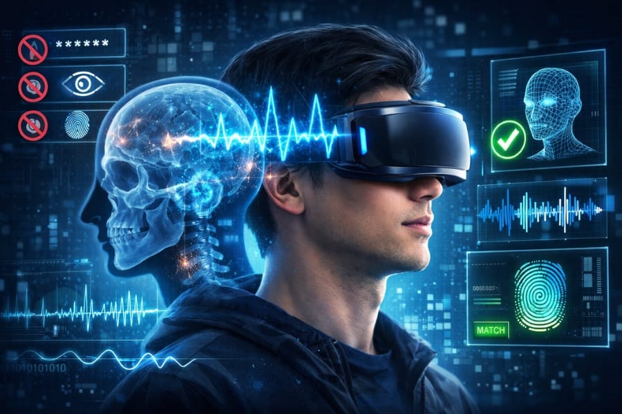 頭蓋骨の振動が「本人確認のパスワード」に使えると判明