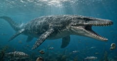 白亜紀の海にいた「新種モササウルス」を発見ーー「Tレックス」と命名の画像 1/1