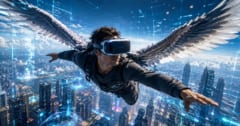 VR空間で1週間「飛び続けた」結果、脳に驚きの変化が起きていたの画像 1/1