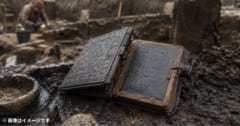 中世ドイツのトイレ跡から「ノート」を発見、文字も判読可能だったの画像 1/1