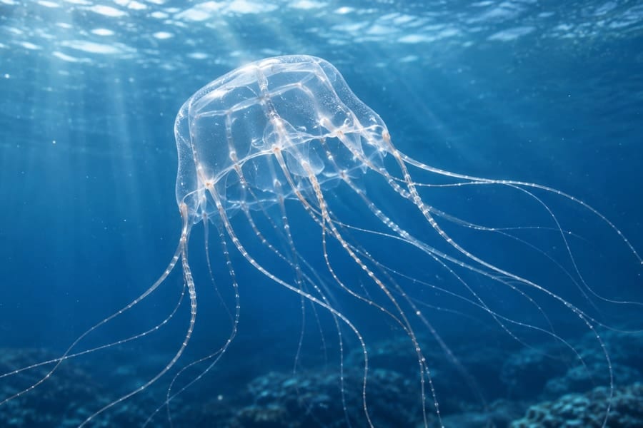 シンガポール近海で「新種の猛毒クラゲ」を発見