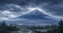 大雨が降ると富士山は「身長が数センチ伸びる」と判明の画像 1/1