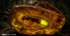 恐竜時代の琥珀から「光るホタルの新種化石」を発見の画像 1/2