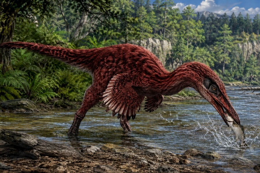 7000万年前にいた「新種のラプトル型恐竜」を発見ーーサギのような魚を狩る食性か
