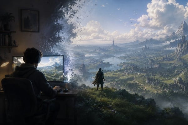 オープンワールドゲームは孤独感を軽減し、勇気、忍耐力、自立心を養う可能性
