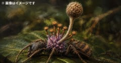 アリを操るゾンビ菌にさらに寄生する「新種の細菌」を発見の画像 1/2