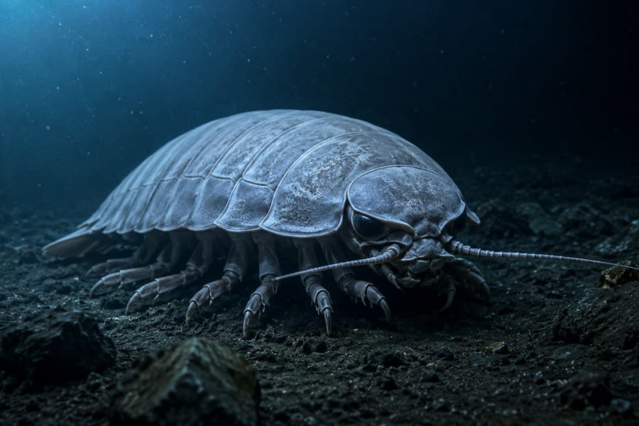 深海の巨大グソクムシが「数年間も絶食状態」で生きられる秘密を解明