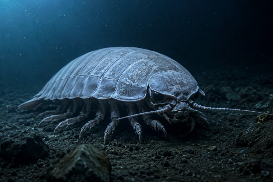 深海の巨大グソクムシが「数年間も絶食状態」で生きられる秘密を解明
