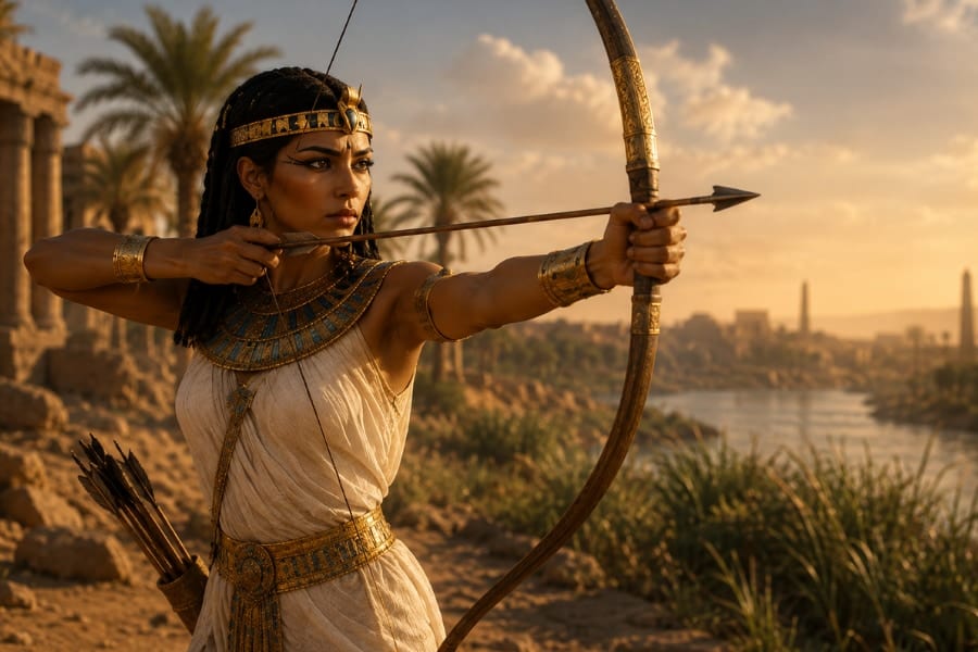 古代エジプトの「5人の王女」は武器の達人だった可能性が示された