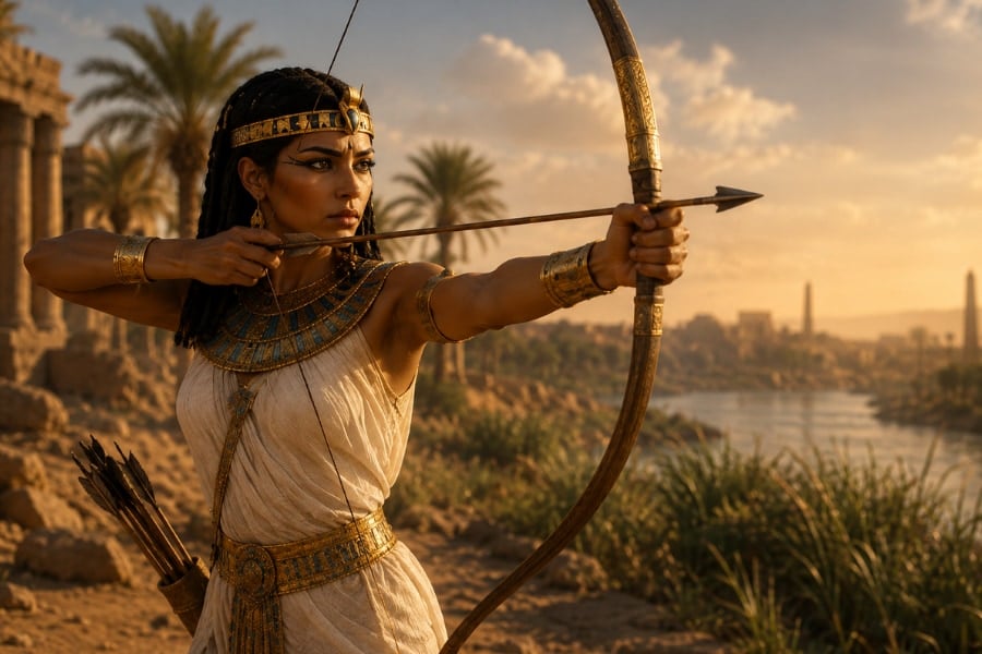 古代エジプトの「5人の王女」は武器の達人だった可能性が示された